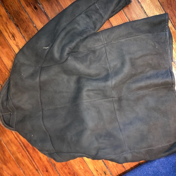 Barney's NY Men's Shearling Coat - Picture 5 of 6